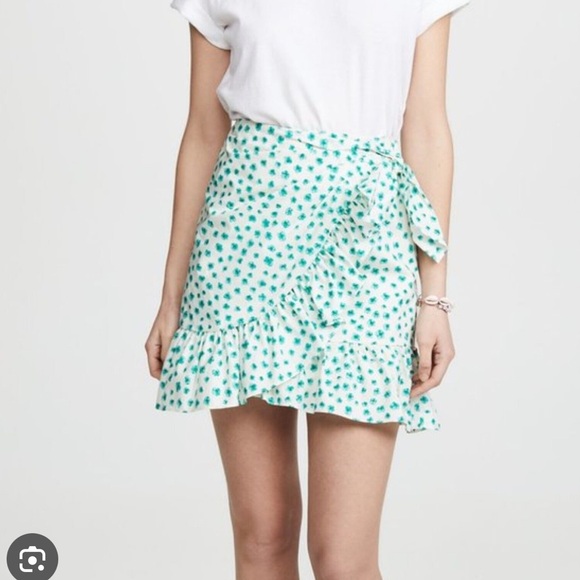 Rebecca Taylor Emerald Daisy Skirt - Picture 1 of 3